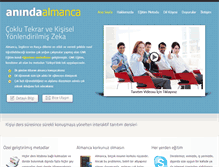 Tablet Screenshot of anindaalmanca.com